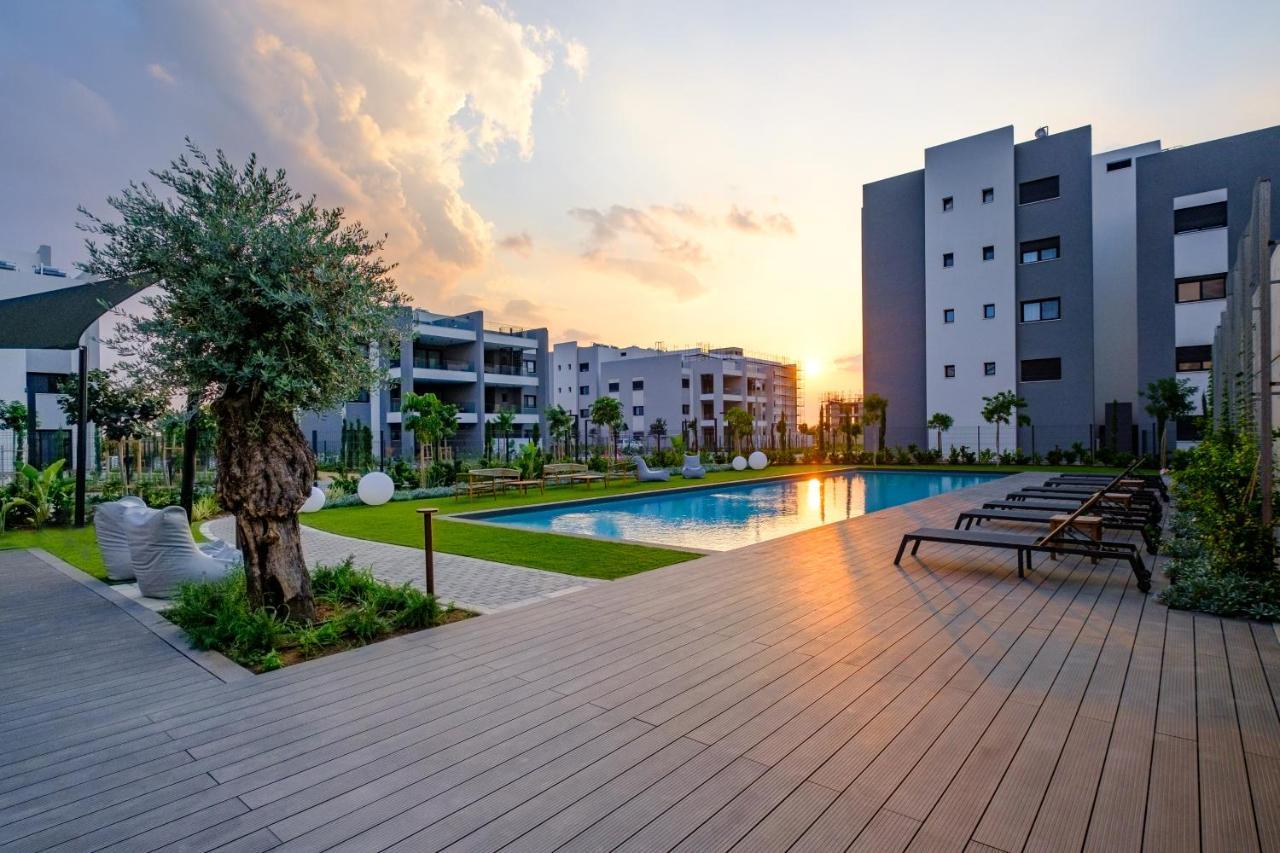 Апартаменты Sunset Gardens Лимасол Экстерьер фото