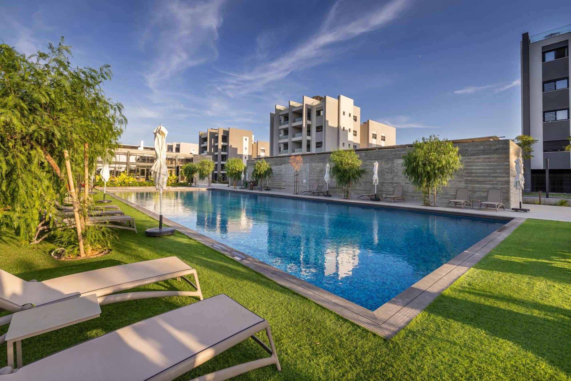 Апартаменты Sunset Gardens Лимасол Экстерьер фото